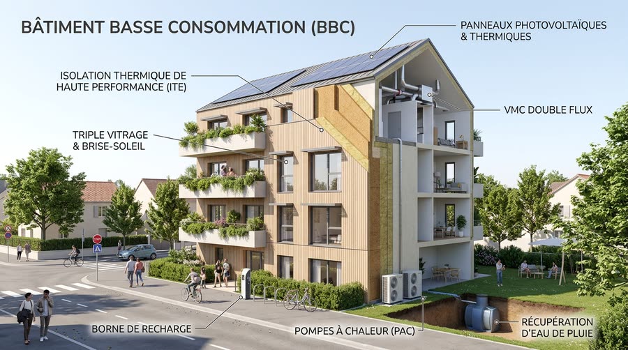 Bâtiment basse consommation